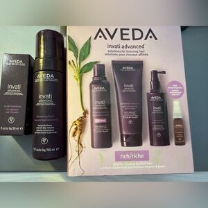 Aveda Invati set